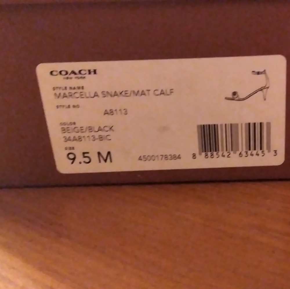 Coach Heels - Picture 5 of 5